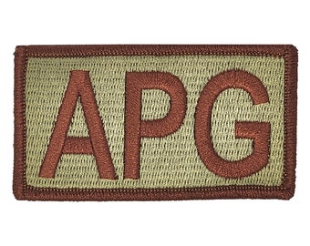 APG Duty Identifier Tab / Patch