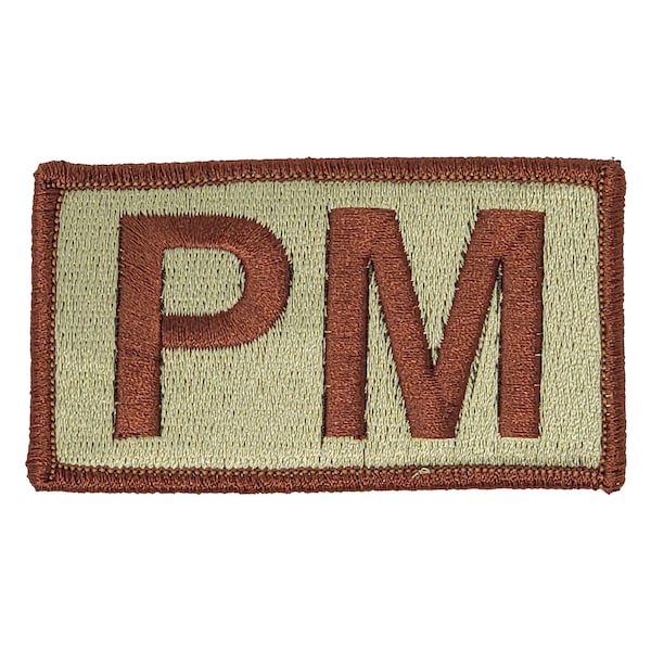 PM Duty Identifier Tab / Patch