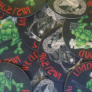 USAF Weapons Career Field Coasters - Set of 4
