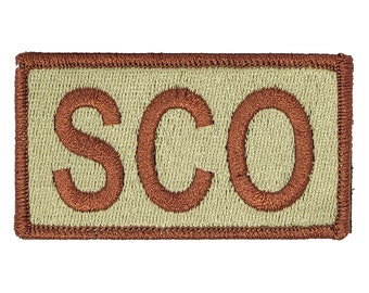 SCO Duty Identifier Tab / Patch