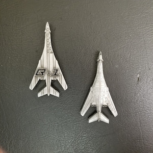 B-1 &quot;The Bone&quot; Lancer Aircraft Shaped Challenge Coin