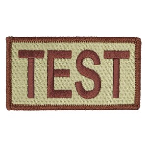TEST Duty Identifier Tab / Patch