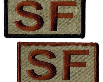 SF Duty Identifier Tab / Patch