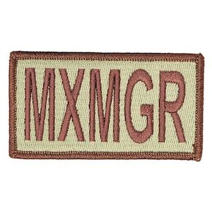 MXMGR Duty Identifier Tab / Patch