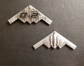 B-2 "Stealth" Spirit Aircraft Shaped Challenge Coin