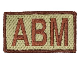 ABM Duty Identifier Tab / Patch