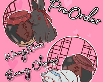 IN STOCK WangXian Bunny Charms