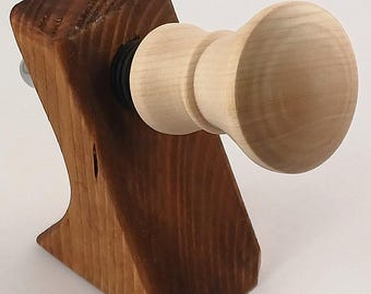 Handmade Wooden tear drop bottle stopper