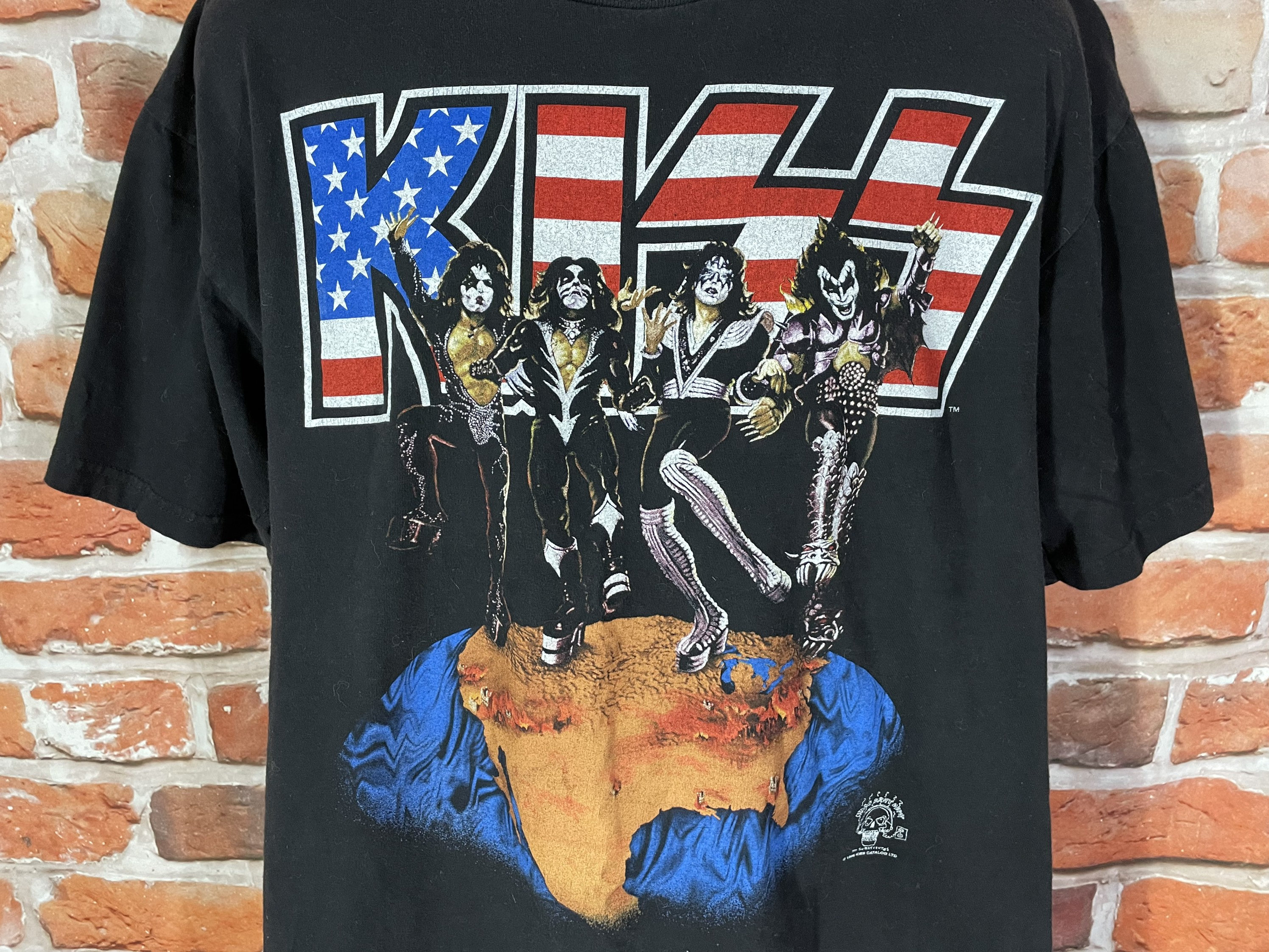 Vintage 96-97 Kiss Alive Worldwide Tour Shirt - Pittsburgh Vintage 96-97 Kiss Alive Worldwide Tour Shirt - Pittsburgh