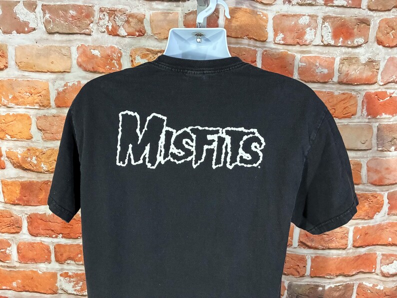 Misfits Lettering Vintage Misfits Cinder Block Used Shirt Sz L Cyclopian Punk - Etsy