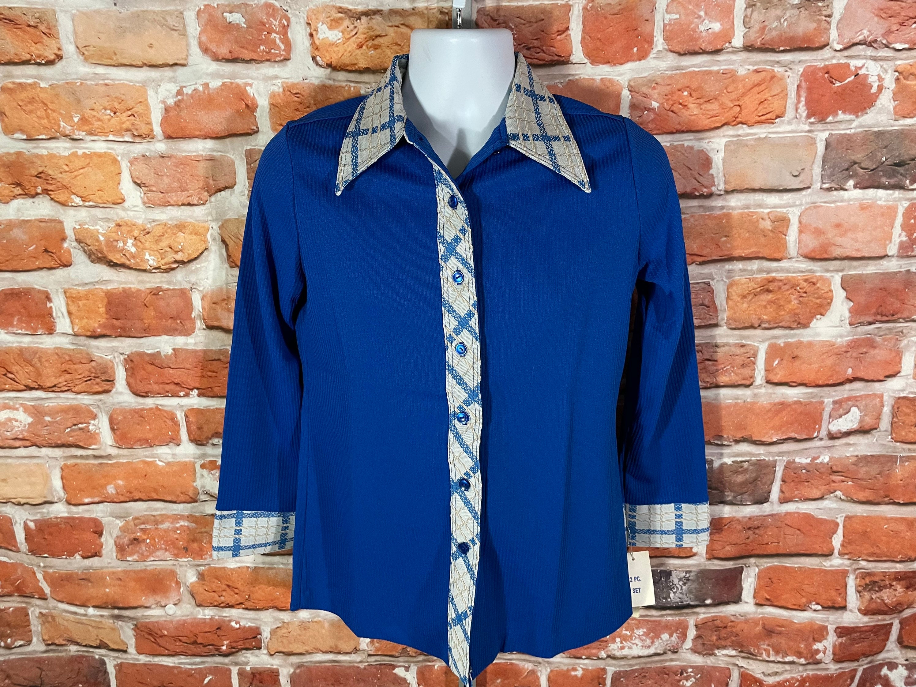 Butterfly Collar Shirt 70s Discount Dealers