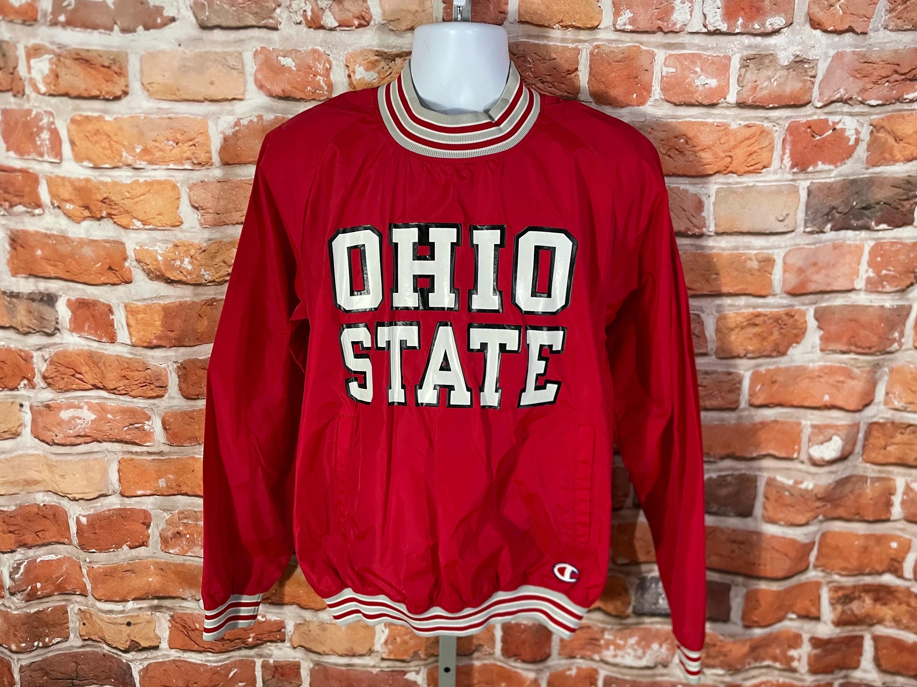 Vintage 80s Ohio State Champion Pullover Windbreaker Sz L - Etsy