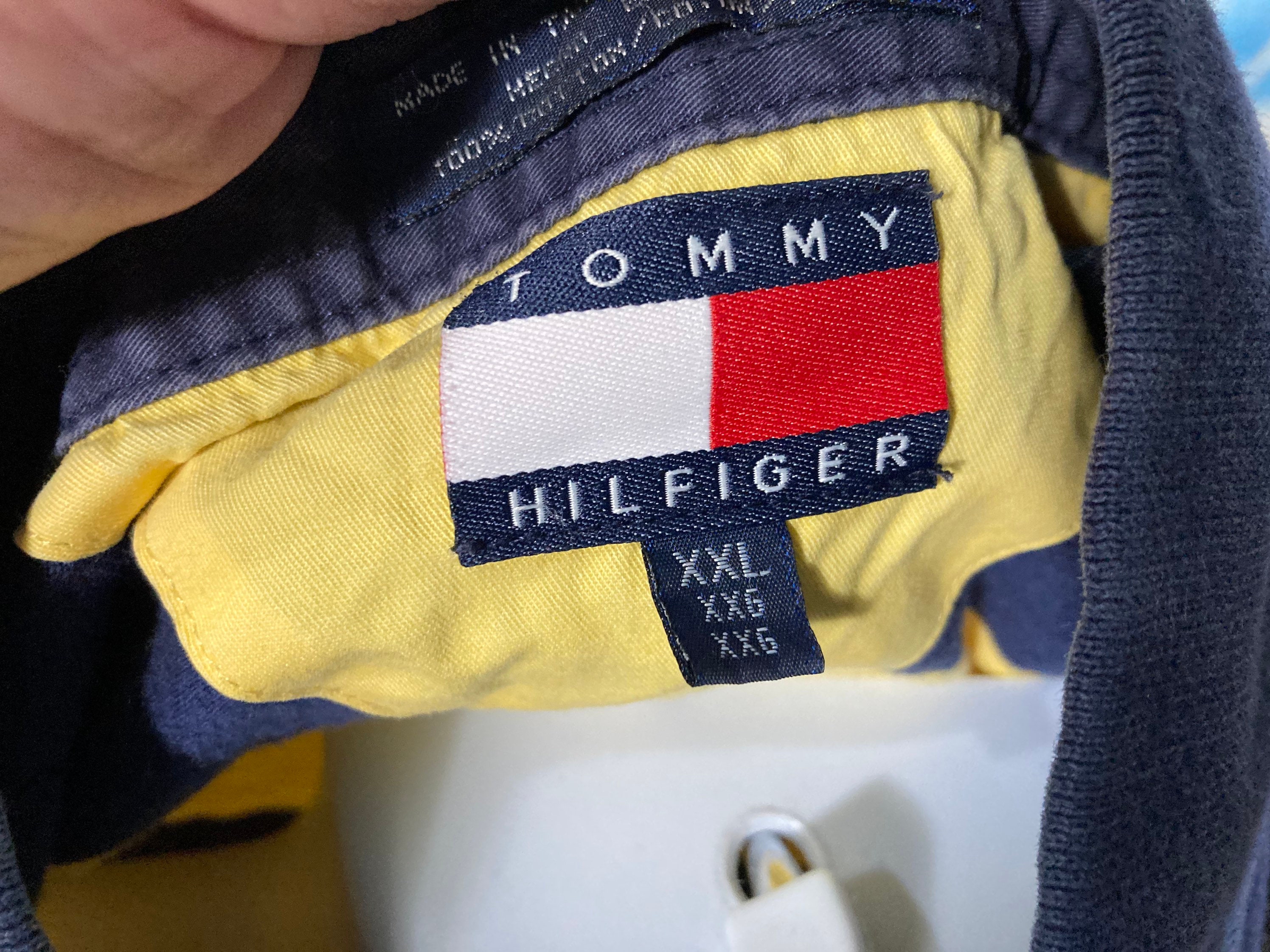 Vintage 90s Tommy Hilfiger Striped Long Sleeve Rugby Shirt - Etsy