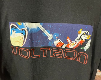 chemise Voltron vintage nos - étiquette de modifications sz XL - tee-shirt dessin animé anime 2000