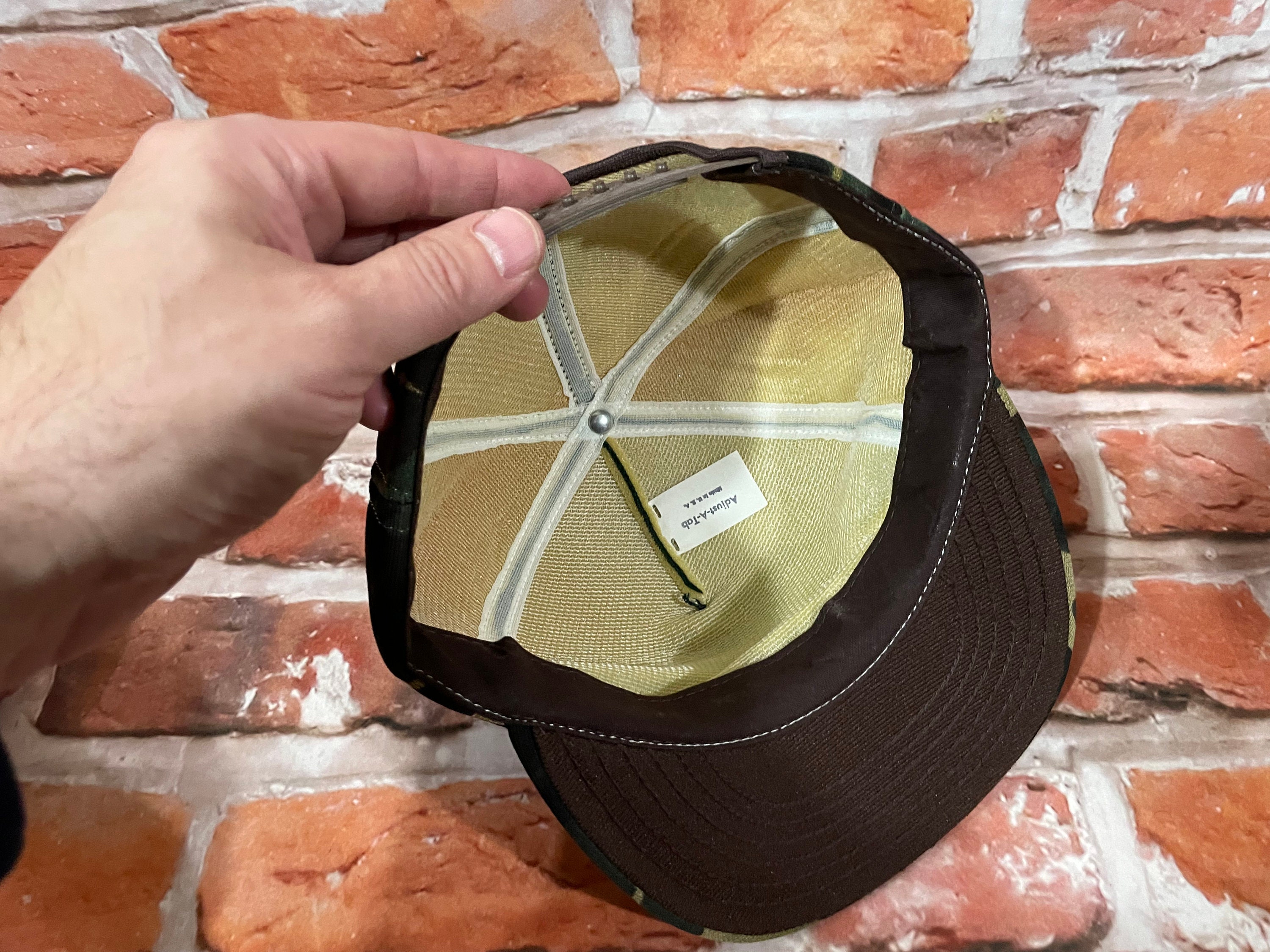Vintage 1992 Big Buck Contest Camo Foam Snapback Hat