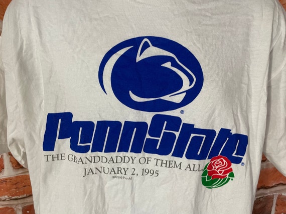 vintage 1995 Penn State Rose Bowl shirt - sz XL -… - image 2