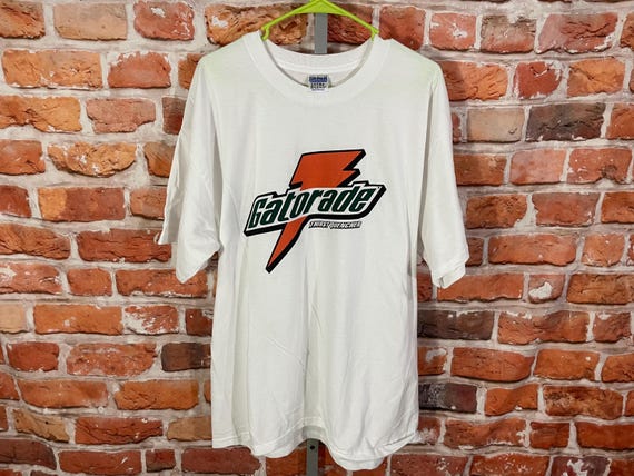 貴重◎ 80〜90's vintage Gatorade Tshirt usa GATORADE Vintage 80s Logo Retro Style Tee Short-Sleeve