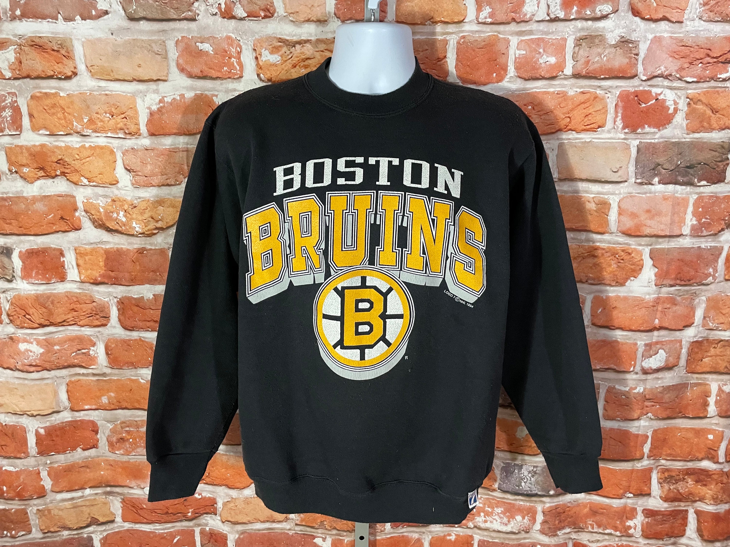 Boston Bruins Pooh Bear Vintage NHL Crewneck Sweatshirt Gold / XL