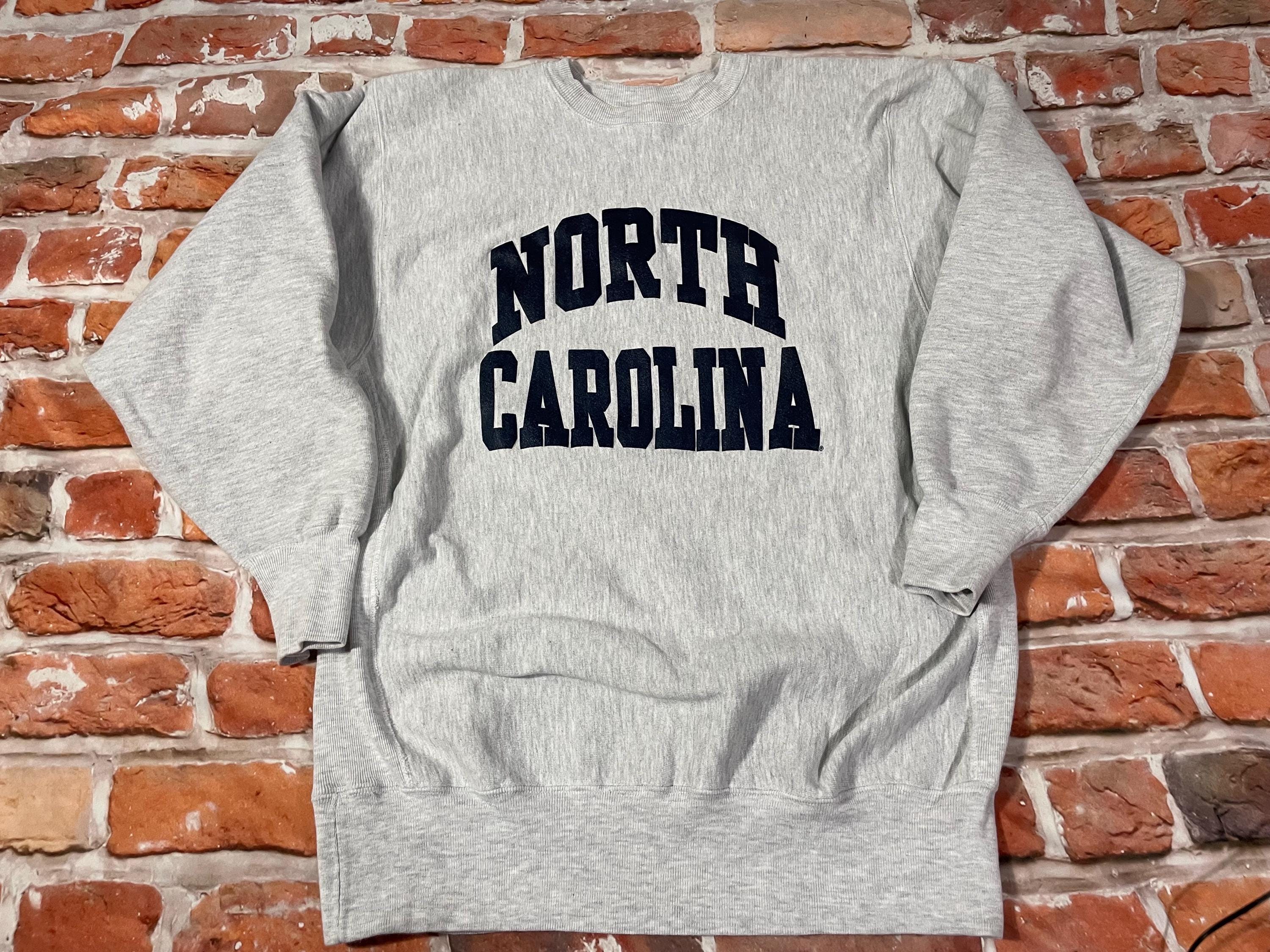90s North Carolina Champion Reverse Weave Crewneck - Sz 2XL - Tar 