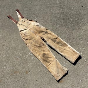 Carhartt Overalls 32 X 32 - Etsy