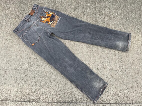 Vintage Fubu Platinum Fat Albert Jeans - Sz 34 X 32 - Y2k Vintage Fubu Platinum Fat Albert Jeans - Sz 34 X 32 - Y2k