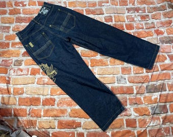 vintage South Pole King Of Kings baggy y2k jeans sz 34