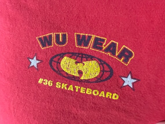 vintage Wu Wear Skateboarding shirt - sz L - Wu T… - image 9
