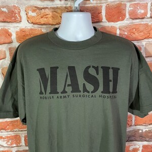 vintage 90s MASH shirt - sz XL - tv show promo tee