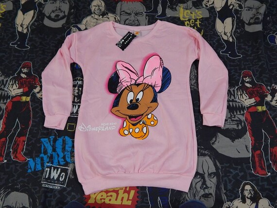 pink disneyland sweatshirt