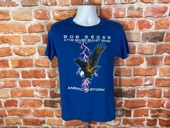 80s BOB SEGER ビンテージ　バンドTシャツ Vintage T Shirt, Bob Seger T Shirt, Band T Shirt, 1980s T
