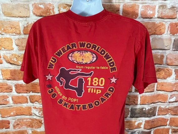 vintage Wu Wear Skateboarding shirt - sz L - Wu T… - image 3
