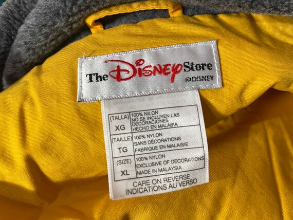 Vintage 90s Mickey Mouse Yellow Pullover Puffer Jacket - Sz Vintage 90s Mickey Mouse Yellow Pullover Puffer Jacket - Sz