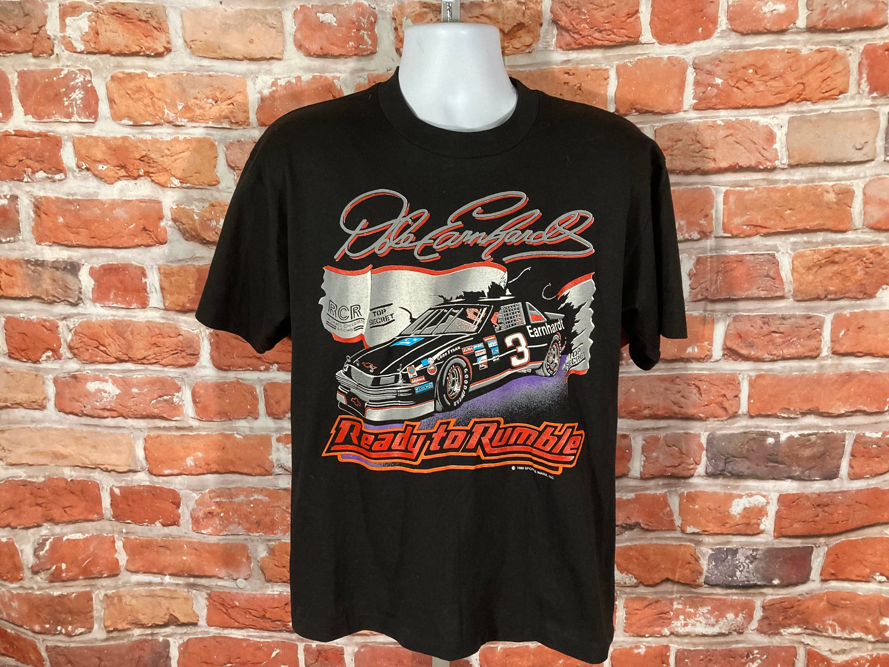 Vintage 1989 Dale Earnhardt Ready To Rumble shirt tagged L | Etsy