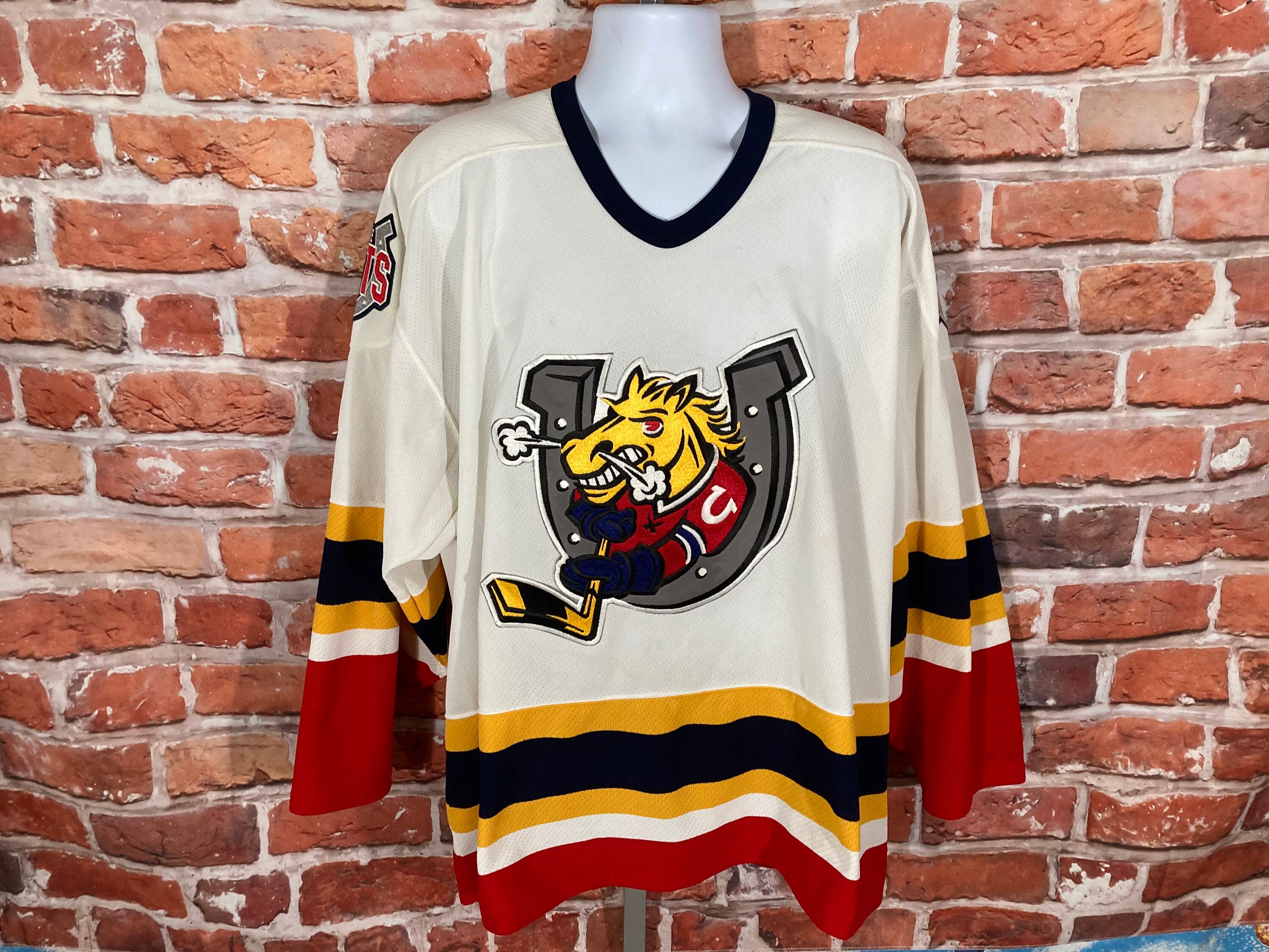 Raro vintage Barrie Colts CCM hockey jersey sz XXL Ontario Etsy