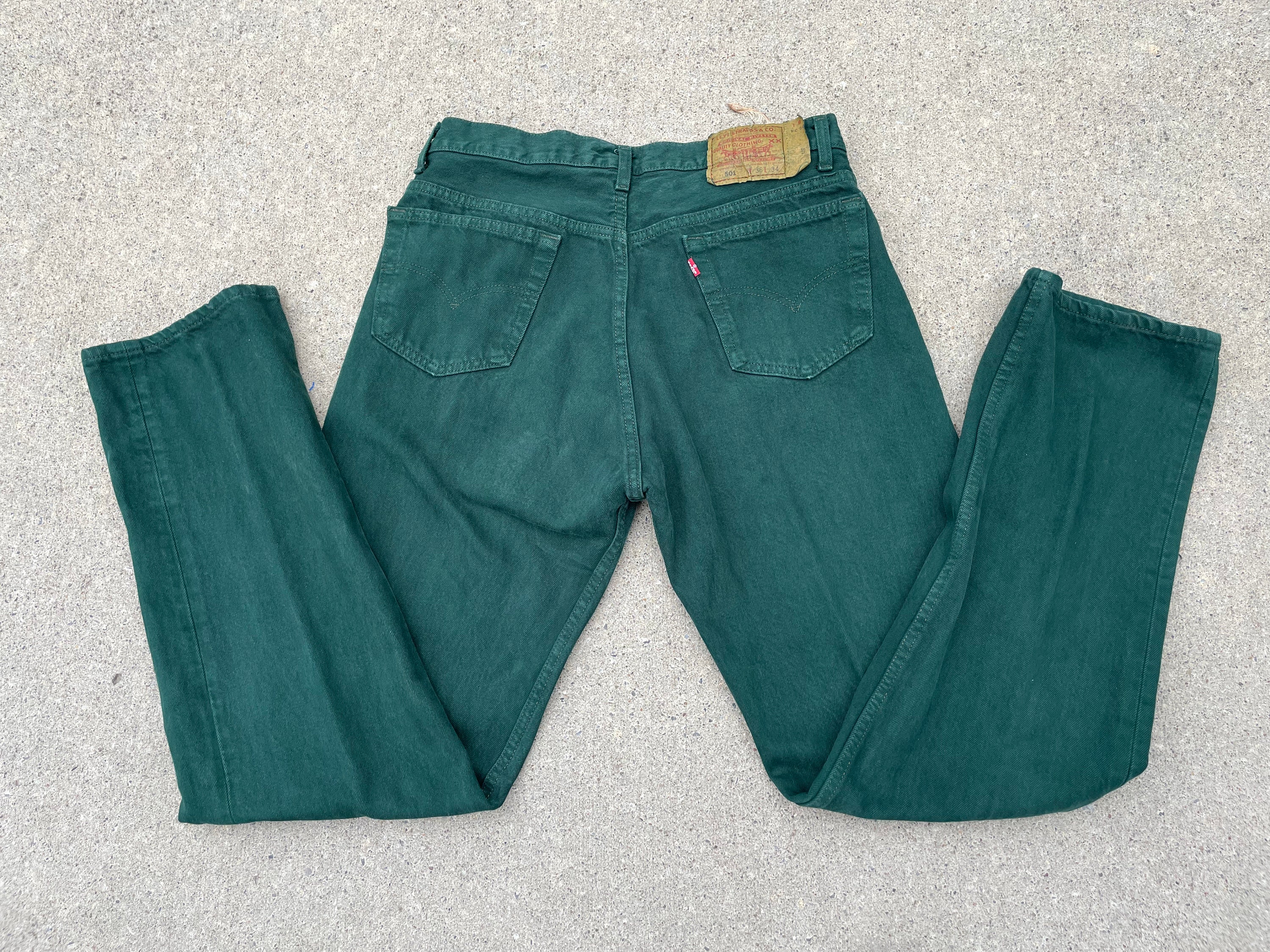 Forest green levis new arrivals