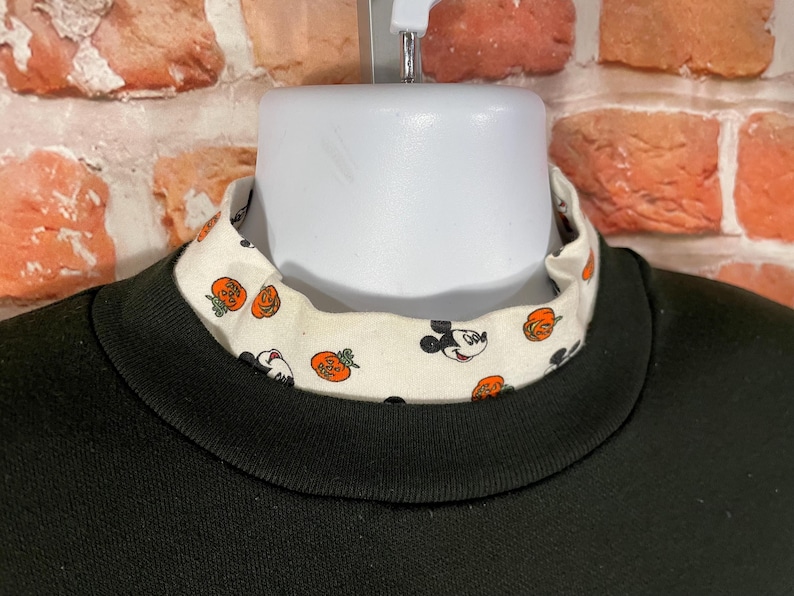 vintage Glow In The Dark Mickey Mouse Halloween sweatshirt fits XL bild 4