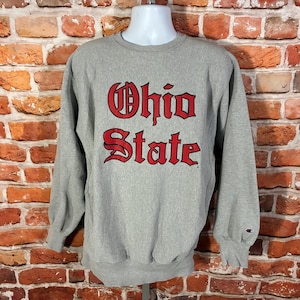 Ohio state sweatshirt old english - Etsy 日本