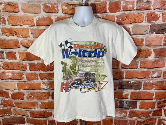 vintage Darrell Waltrip shirt - sz L - Nascar 90s… - image 4