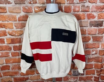 Chemise Homme Vintage Hanes World Of Outlaws Sprint Car - XL, Beige, édition Desert Storm, Années 90