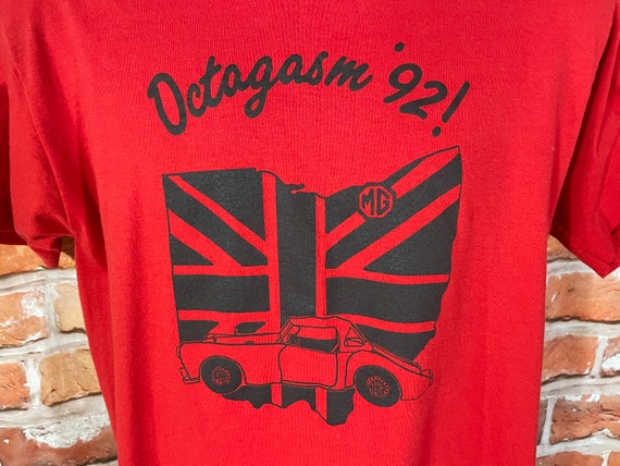 vintage 1992 MG Octagasm shirt - fits M/L - Scree… - image 1