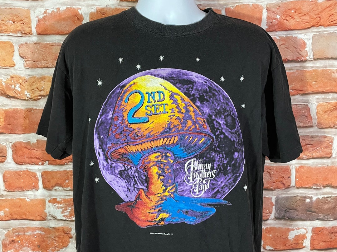 Vintage 1995 Allman Brothers Band Tour Shirt Sz XL Single Stitch ...