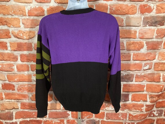 vintage 80s 90s Aureus purple/green/black colorbl… - image 5