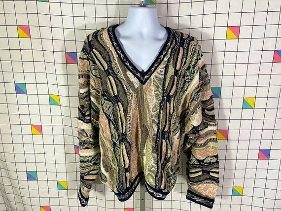 Vintage 90s Authentic Coogi Sweater Sz 