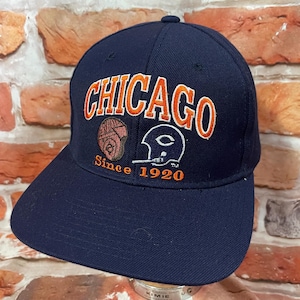 vintage Chicago Bears Champion 90s snapback hat