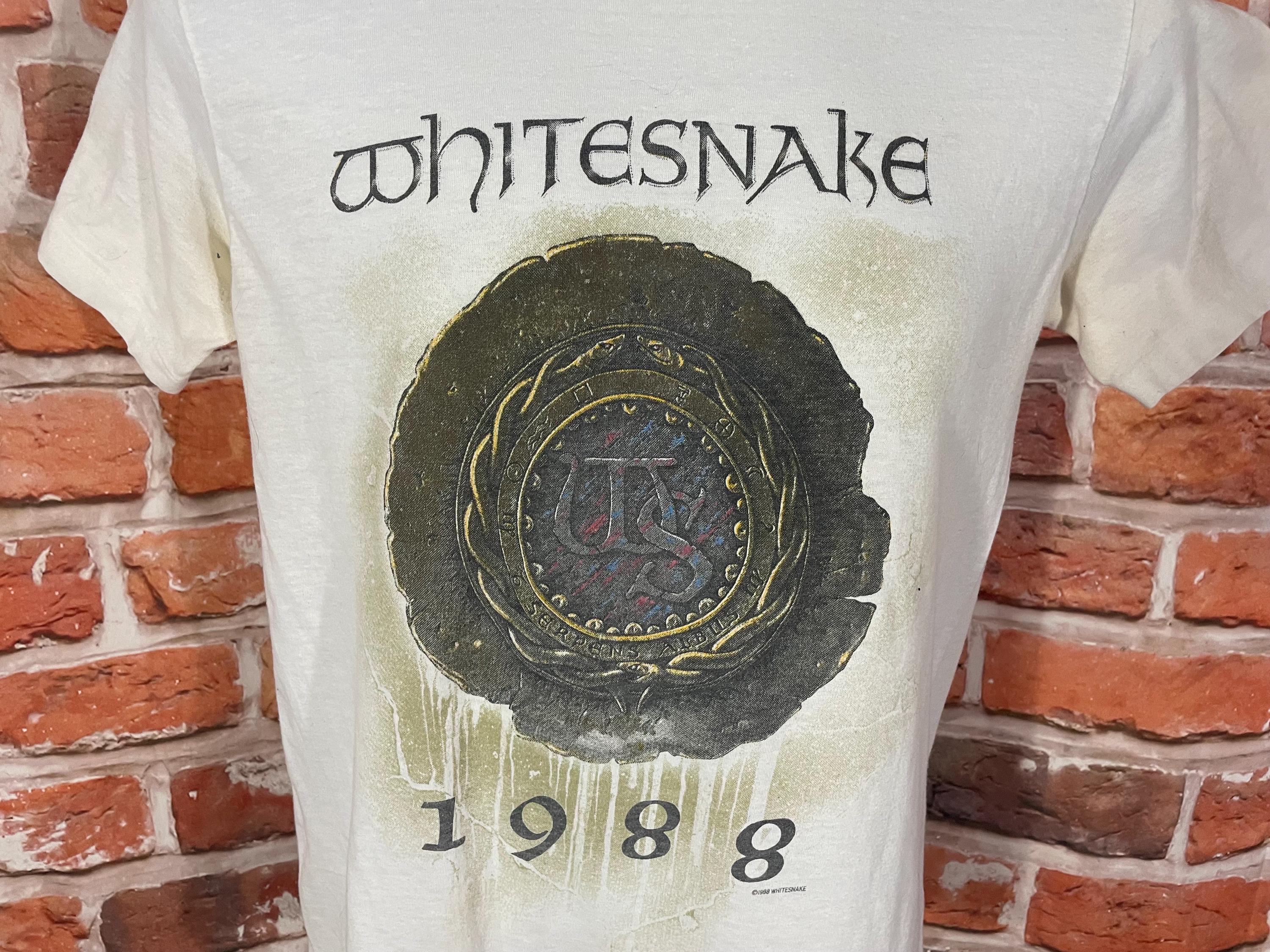 Whitesnake Tour Shirt - Etsy Whitesnake Tour Shirt - Etsy