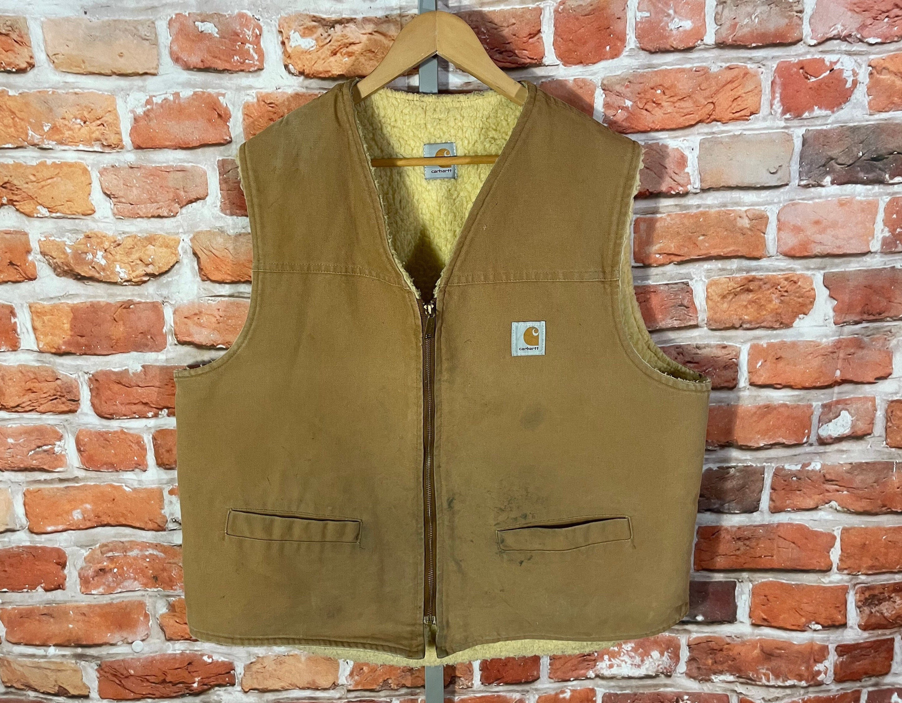 Carhartt Duck Vest - Etsy Carhartt Duck Vest - Etsy