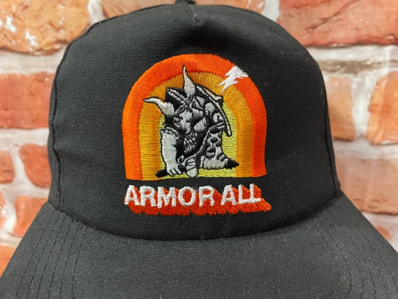 vintage Armor All trucker snapback hat - 80s 90s … - image 2