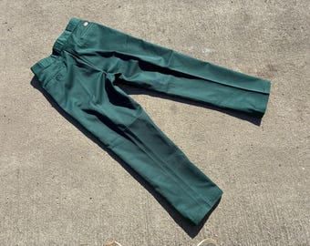 Vintage 1980's Dickies Chino Pants Size 36 X 28 / Sun Faded / Made