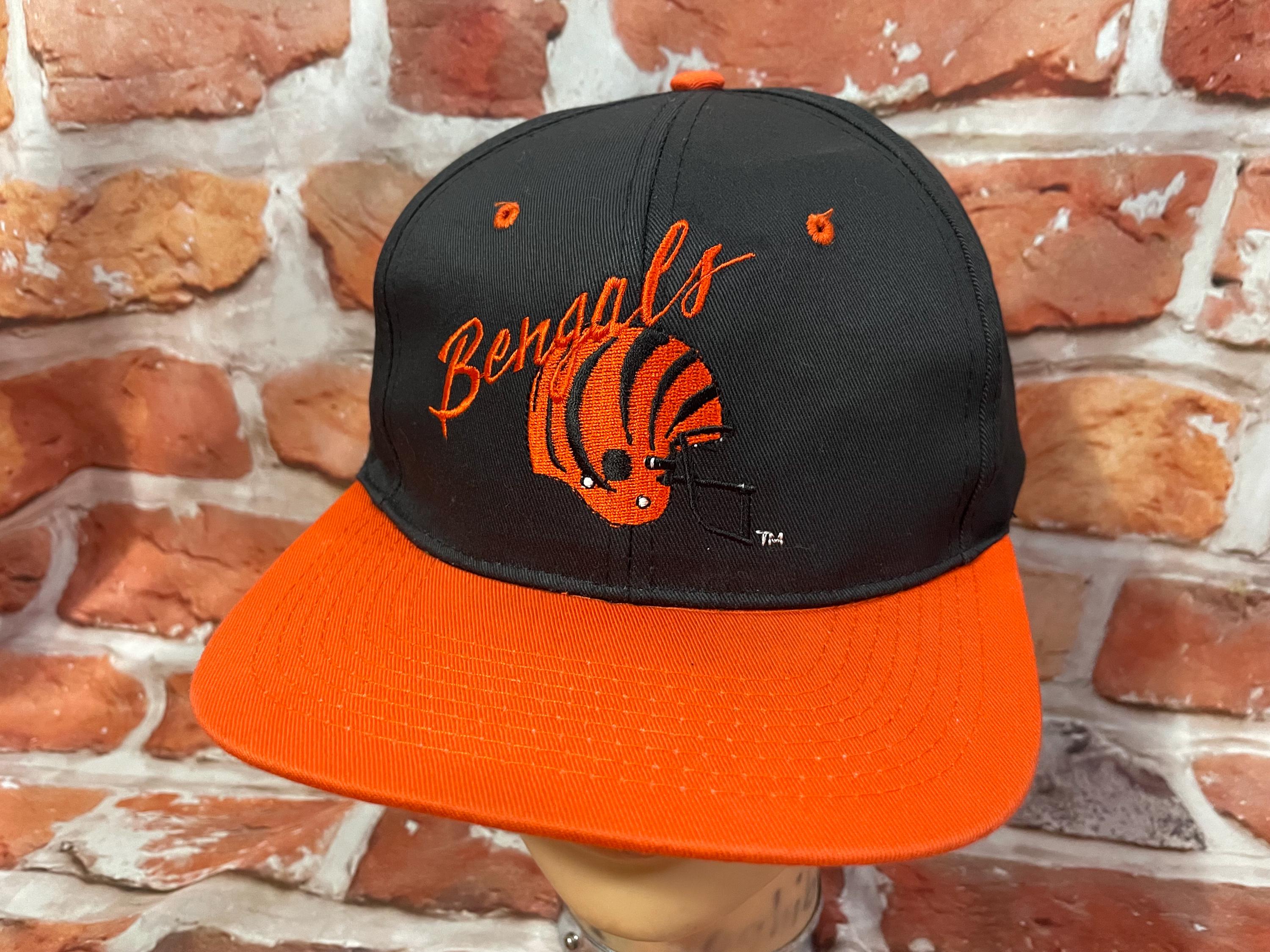 Vintage 90s Cincinnati Bengals Snapback Hat - Etsy