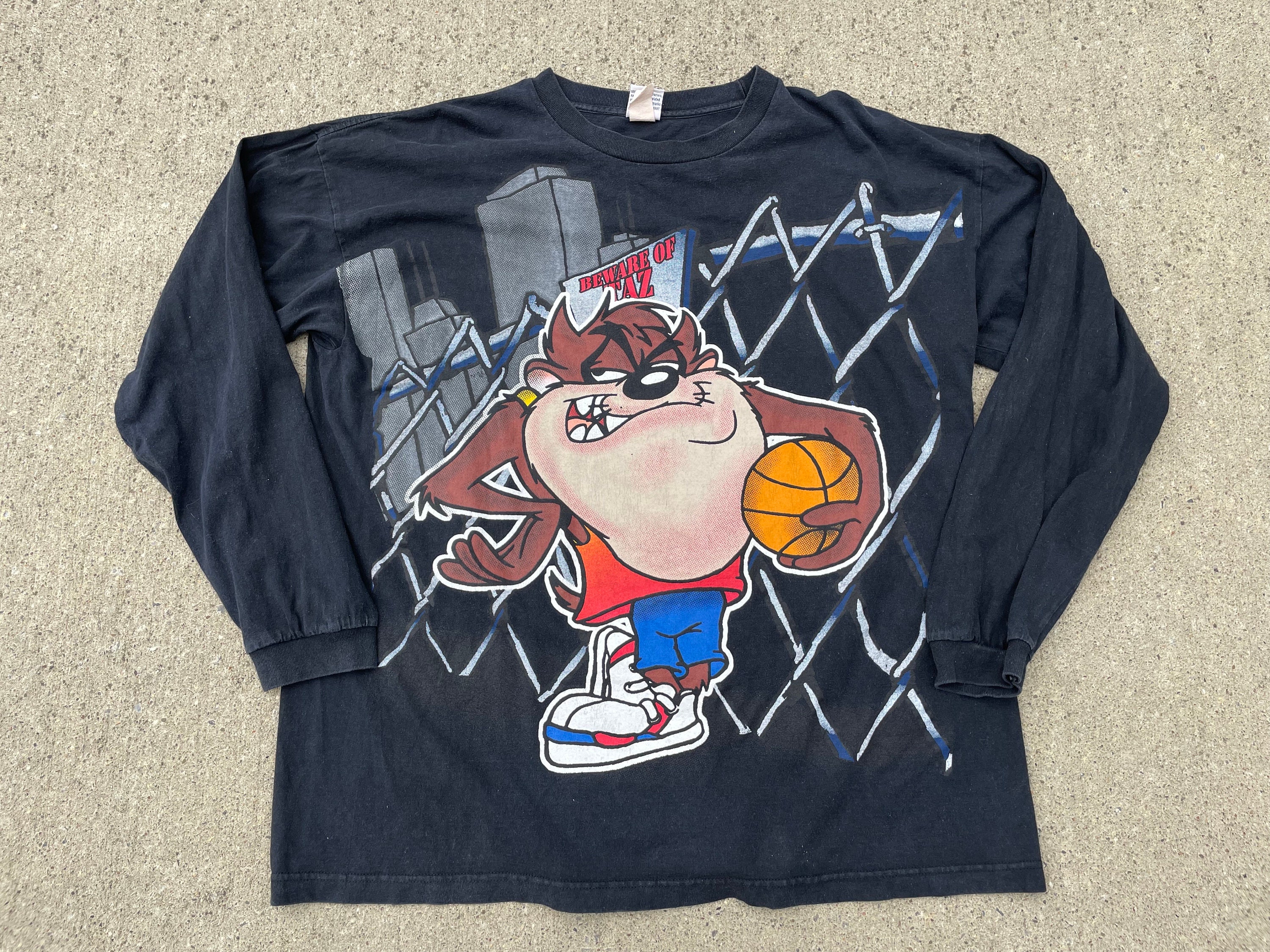 Phoenix Suns Chicago Bulls Finals Shirt Taz Looney Tunes - High-Quality  Printed Brand